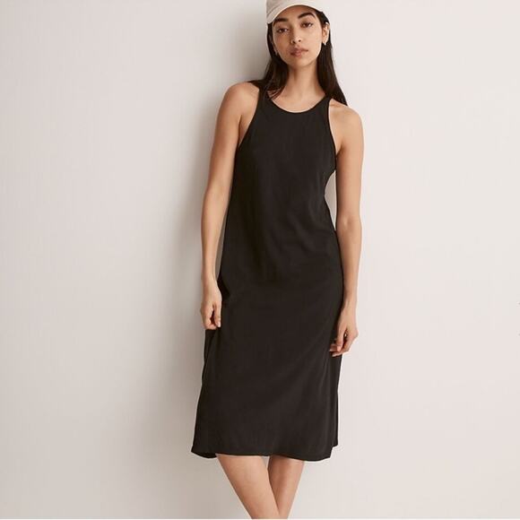 Madewell Dresses & Skirts - Madewell Softfade Cotton Cover-Up Tank Dress Black Size XS